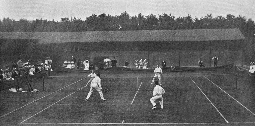 All England Tennis Club Satin Black Shorts, L